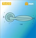 Ручки раздельные MSM R409 AС/CP (Медь/Хром) на круглом основании