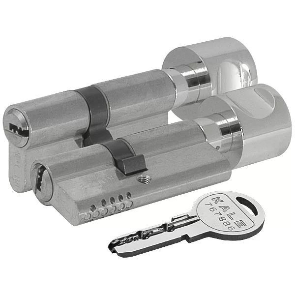 Механизм цилиндровый Kale-Kilit 164 OBS SCE/68 (31*37) никель, кл/верт