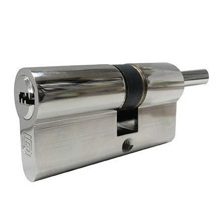 Механизм цилиндровый Гардиан GB 102 mm (51/51В) кл/верт (никель)