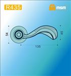 Ручки раздельные MSM R435 AС (медь) на круглом основании