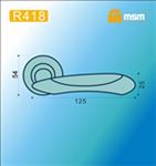 Ручки раздельные MSM R418 AС/CP (Медь/Хром) на круглом основании