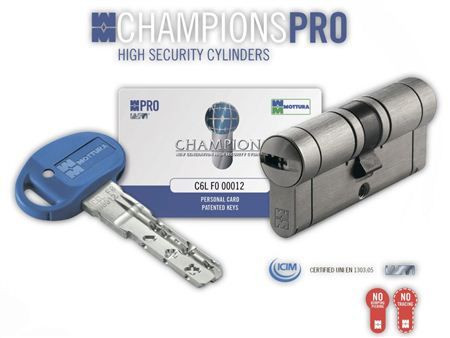 Механизм цилиндровый Mottura Pro Modular CP4D-(102)41/61-C5 ( кл/кл,никель)