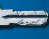 Цилиндр Evva ICS 87 мм 36x51 ключ-ключ (никель)