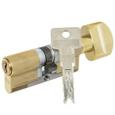 Цилиндр Evva 3KS 92 мм 41x51 ключ-вертушка (латунь)