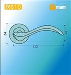 Ручки раздельные MSM R642 CP (Хром) на круглом основании
