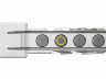 Цилиндр Evva MCS 82 мм 41x41 ключ-ключ